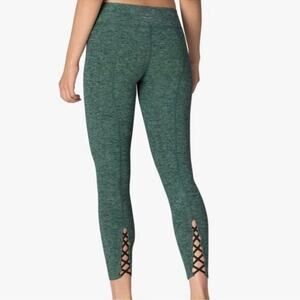 Beyond Yoga Spacedye 7/8 Yoga Leggings Green Women’s Small Workout Gym‎ Active